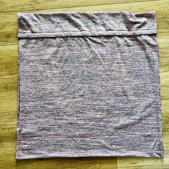 Lululemon athletica Vinyasa Scarf Infinity Purple Snap Stripe Stretch - Picture 1 of 3